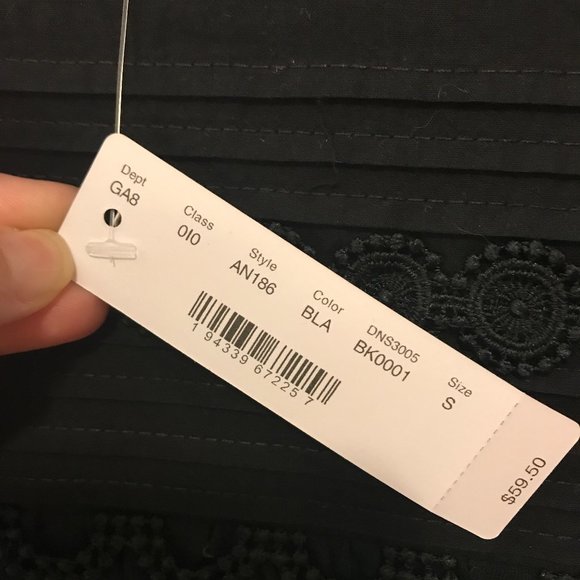 NWT - J. Crew black top - size small - Picture 2 of 2